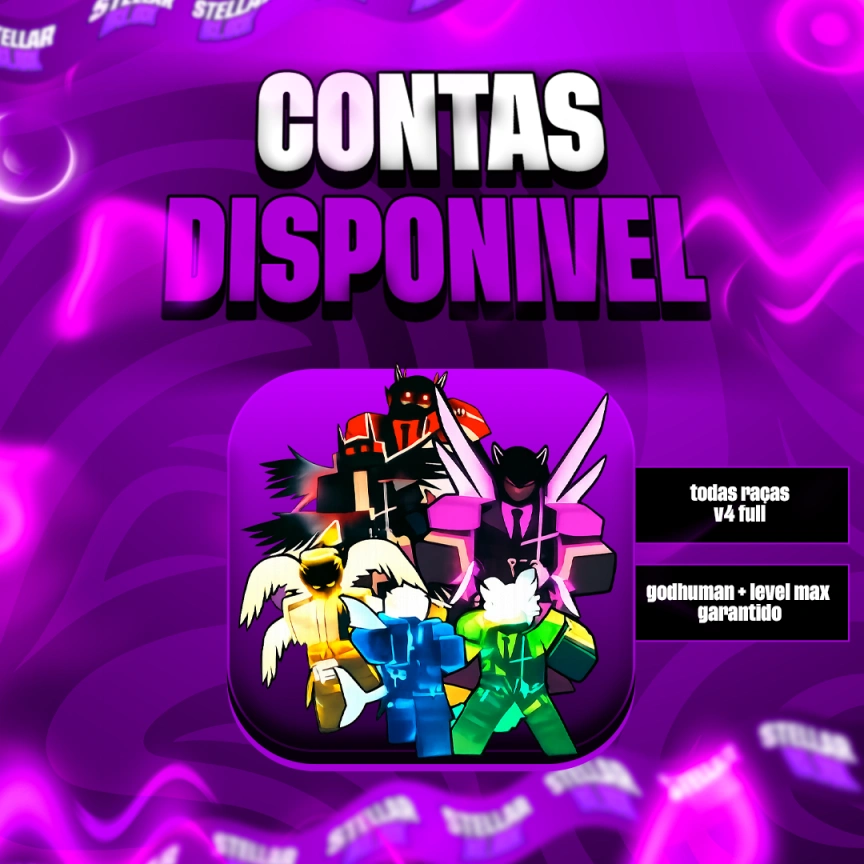 6 Raças V4 FULL + 💪 GODHUMAN + CDK  + LEVEL MÁXIMO