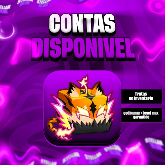 「🐯」CONTA COM TIGER NO BAÚ