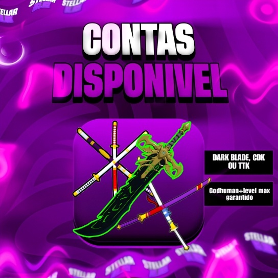 「🎁」 DARK BLADE, CDK OU TTK POR UM VALOR ABSURDO DE BARATO!!