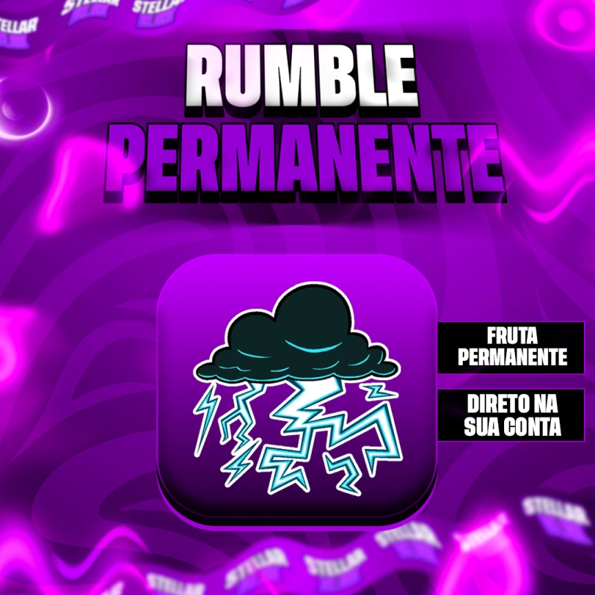 ⚡ Rumble (Relâmpago) Permanente